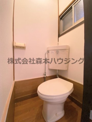 【トイレ】 | 　寝屋川市日新町15テラスハウス | トイレも気になるポイント
