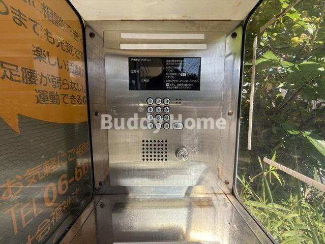 スーパーコート長居公園フロントのセキュリティ