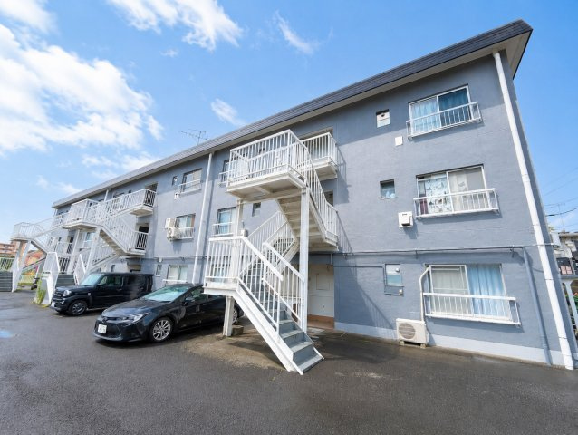 【外観】 | 三ツ沢ハイム　三ッ沢上町徒歩8分/新規フルリフォーム済み/コンビニ徒歩1分 | ◆リフォーム済みでのお引渡しなので、即ご入居可能です。家具の配置や色など決めやすくスムーズにお引越しできます。