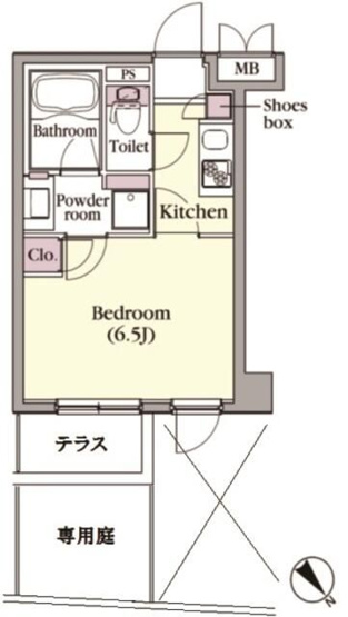 【間取り】 | プラチナコート中目黒