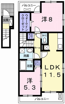 LUXの間取り