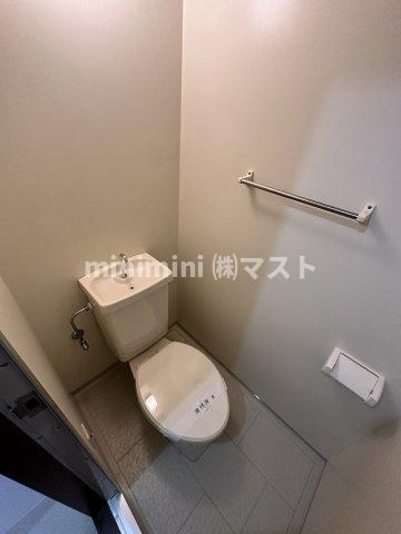 大阪市港区田中２丁目の賃貸マンションのトイレ