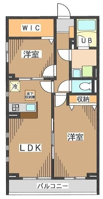 ＦＬＥＸ４１２の間取り|間取りです。