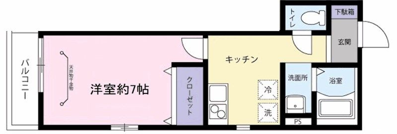 クレアセンリ の間取り|間取りです。