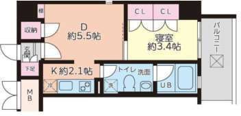 g+の間取り