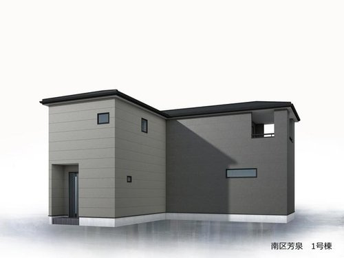 リーブルガーデン　岡山市南区芳泉【仲介手数料無料】の外観パース