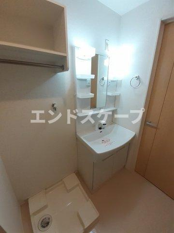 ラ・ベレッツァⅡ　Ａの洗面所|高崎、前橋のお部屋探しはエンドスケープまで！お客様の理想お聞かせ下さい♪