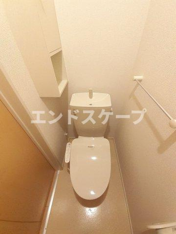 ラ・ベレッツァⅡ　Ａのトイレ|高崎、前橋のお部屋探しはエンドスケープまで！お客様の理想お聞かせ下さい♪