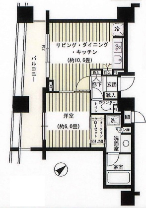 パークホームズ文京千石ステーションプレイスの間取り