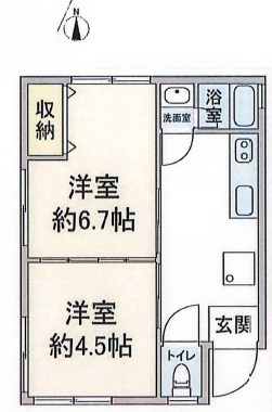小日向テラスの間取り