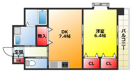【間取り】 | グレイスかけ橋