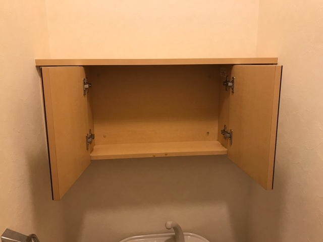 アリュールの収納|トイレ収納