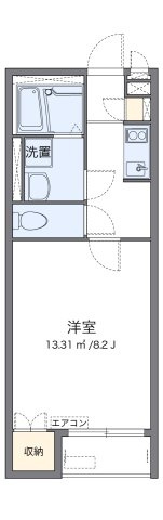ミランダ野火止Ⅰの間取り|代表的な間取のため実際の間取とは異なる場合があります