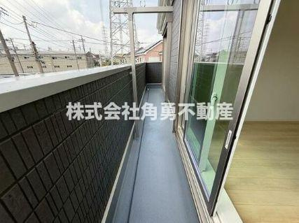 海老名市国分寺台第16　新築一戸建て　2号棟の内観：施工例|《施工例》バルコニー