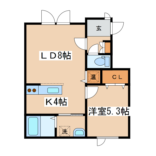 Colline（コリーヌ）の間取り