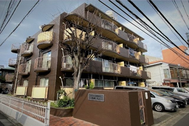 松陰ハイツの外観|外観もきれいです
