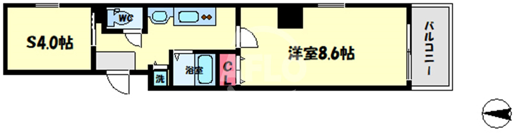 ジラソーレ本町通の間取り|ジラソーレ本町通　間取り