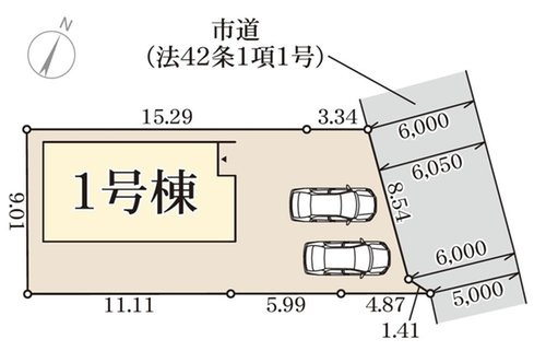 リーブルガーデン　岡山市東区楢原【第3】【仲介手数料無料】の区画図