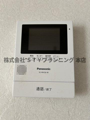 仲介手数料０円！グランディ城見Ⅰのセキュリティ
