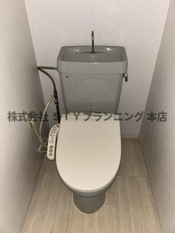 仲介手数料０円！グランディ城見Ⅰのトイレ