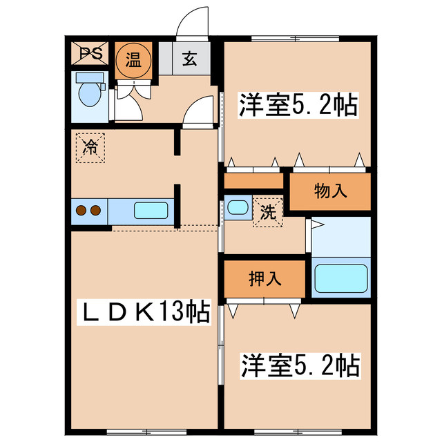 サンシャインKEIOの間取り