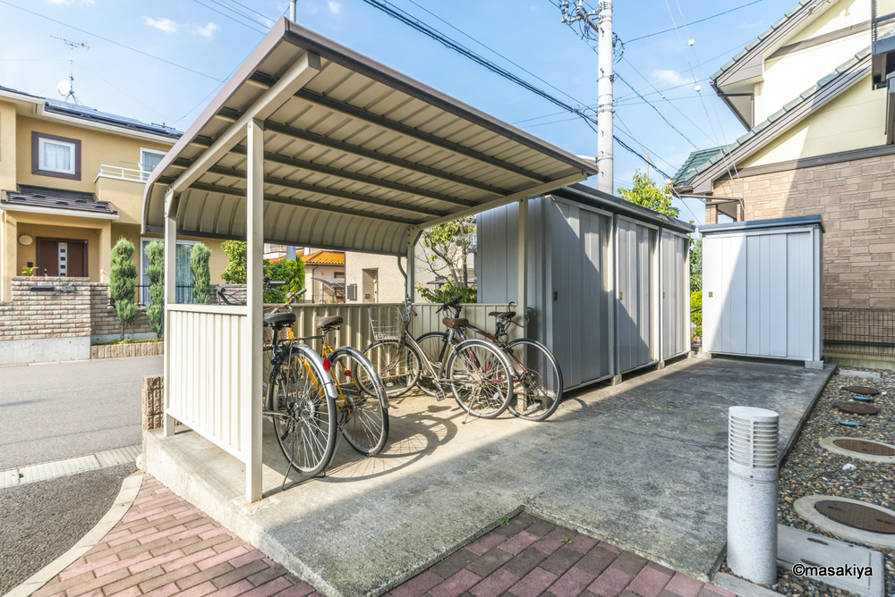 ツインズコート稲田のその他共用部分|駐輪場