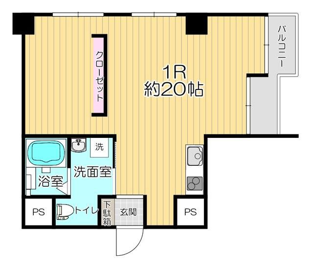 サンビューハイツ清瀬の間取り