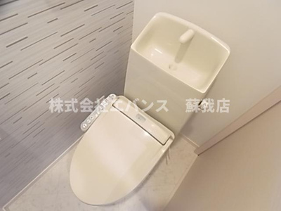 【トイレ】 | リブテラス | 落ち着いた色調のトイレです