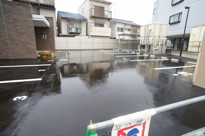 ぽわんの駐車場