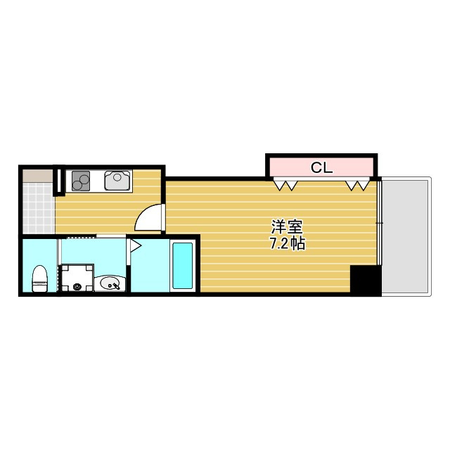 オリエンタル江坂の間取り