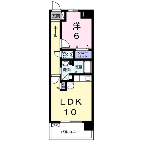 アルディエンテ　Ｙ＆Ｊ　Ⅱの間取り