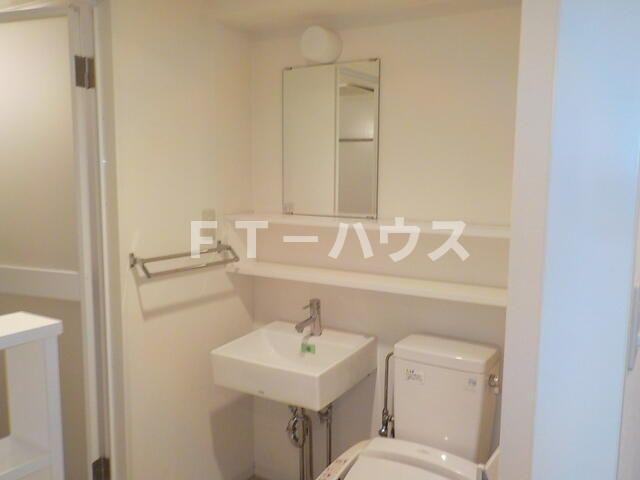 ベルエキップの洗面所
