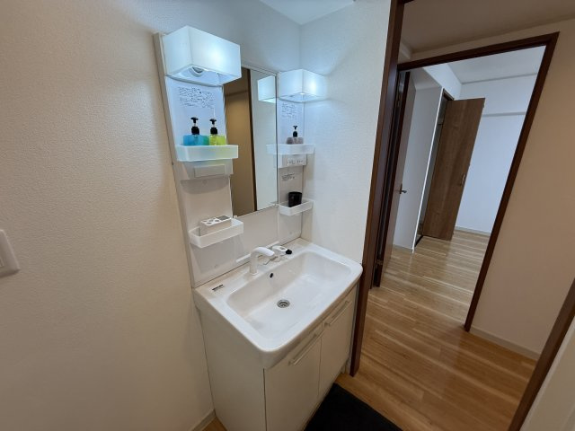 北大阪ハイツの独立洗面台