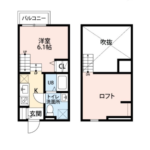 アリエッタ馬出の間取り|使いやすい間取りです。