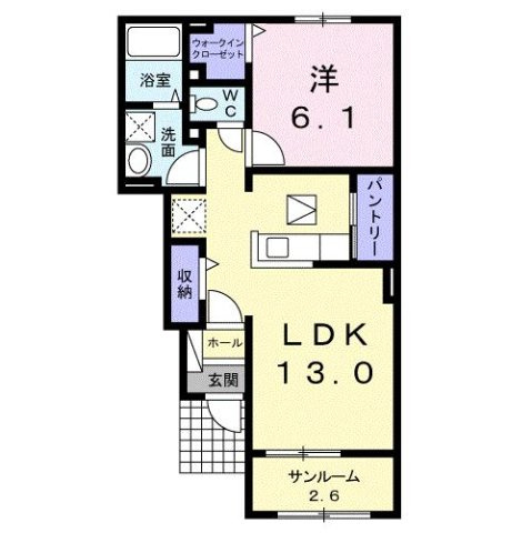 【間取り】 | メゾンフォレストＡ