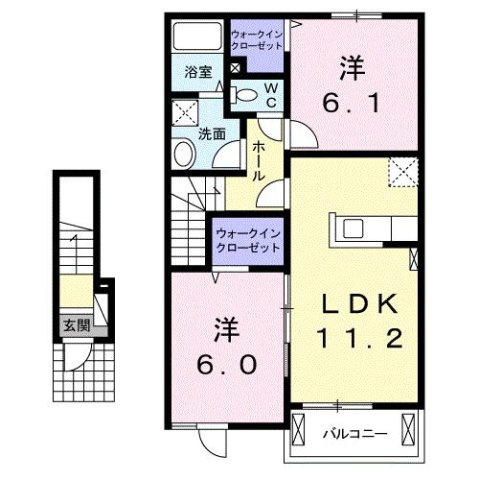 【間取り】 | セレノＢ
