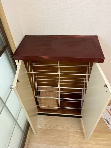 エヌ・ケイ・ハイツの収納|退去前につき別のお部屋の写真です。