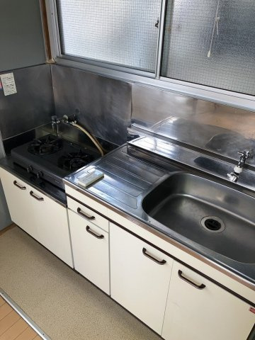 朝霞ハイツ東棟のキッチン