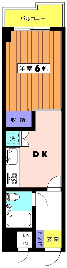 ライオンズマンション三軒茶屋ＮＡＫＡＭＵＲＡの間取り