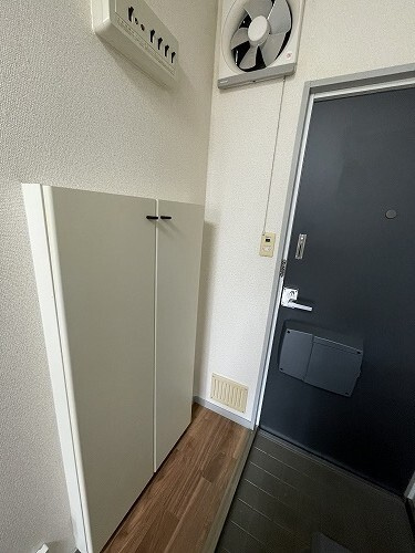 サンライフひろみね Cの玄関
