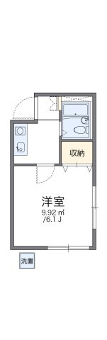 【間取り】 | レオパレス住道第２