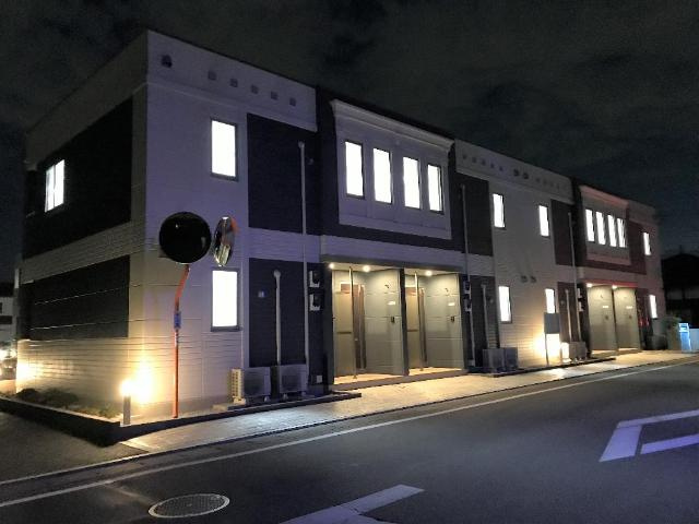 【外観】 | ソレイユ・Ａ | 外観写真（夜）