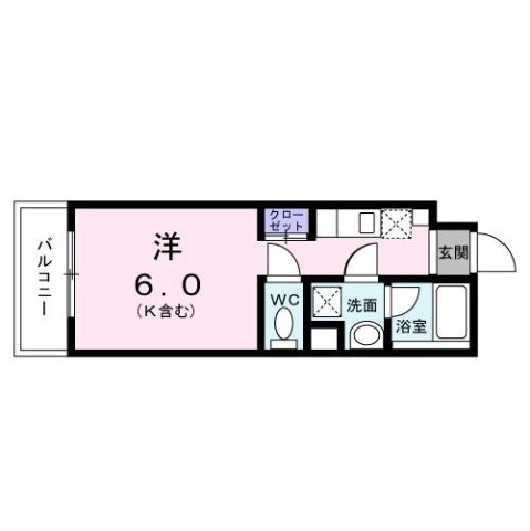 【間取り】 | ブルー　パレット　新宿中落合