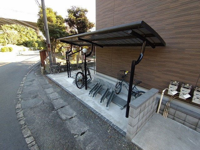 クレイノハイツサングリーンⅡのその他|駐輪場　原付＆自転車のみ駐輪可能
