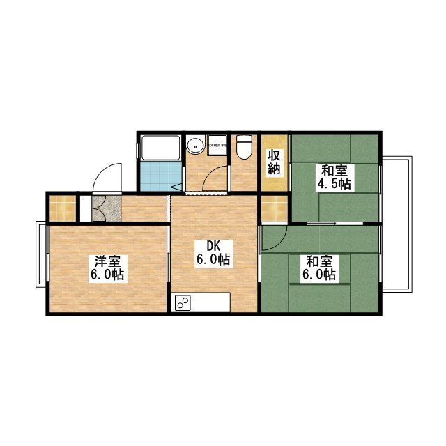 エル園村の間取り