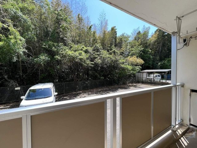 パーク海南Ⅱのバルコニー