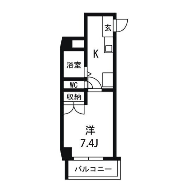 キャッスル桜山の間取り