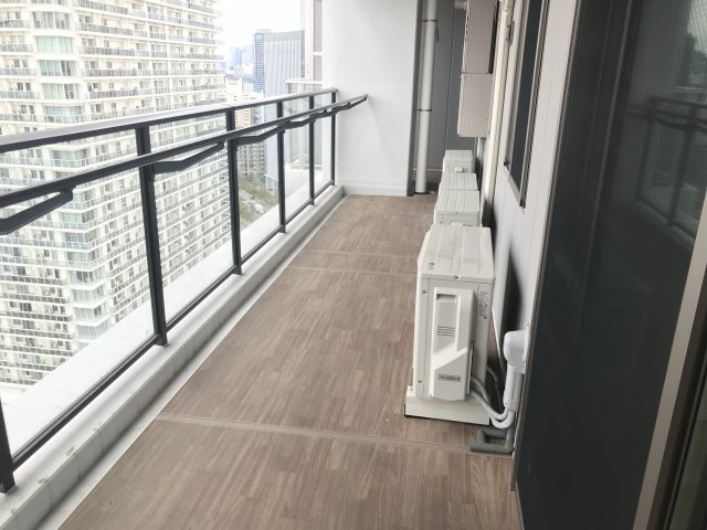 中央区晴海２丁目の賃貸マンションのバルコニー