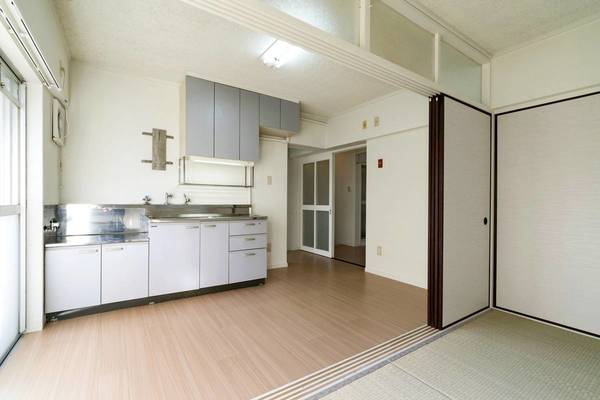 ビレッジハウス広島草津3号棟のキッチン|ビレッジハウスの同一物件・同一タイプの間取りの写真です