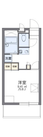 レオパレス広喜の間取り